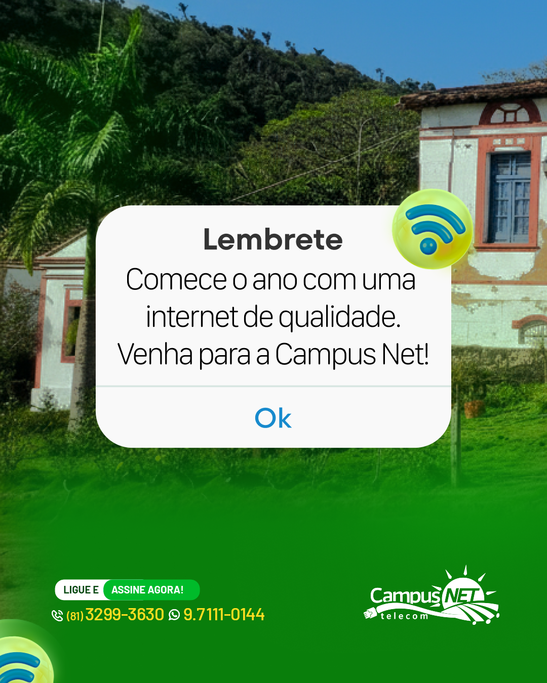 INDIQUE E gANHE CAMPUS