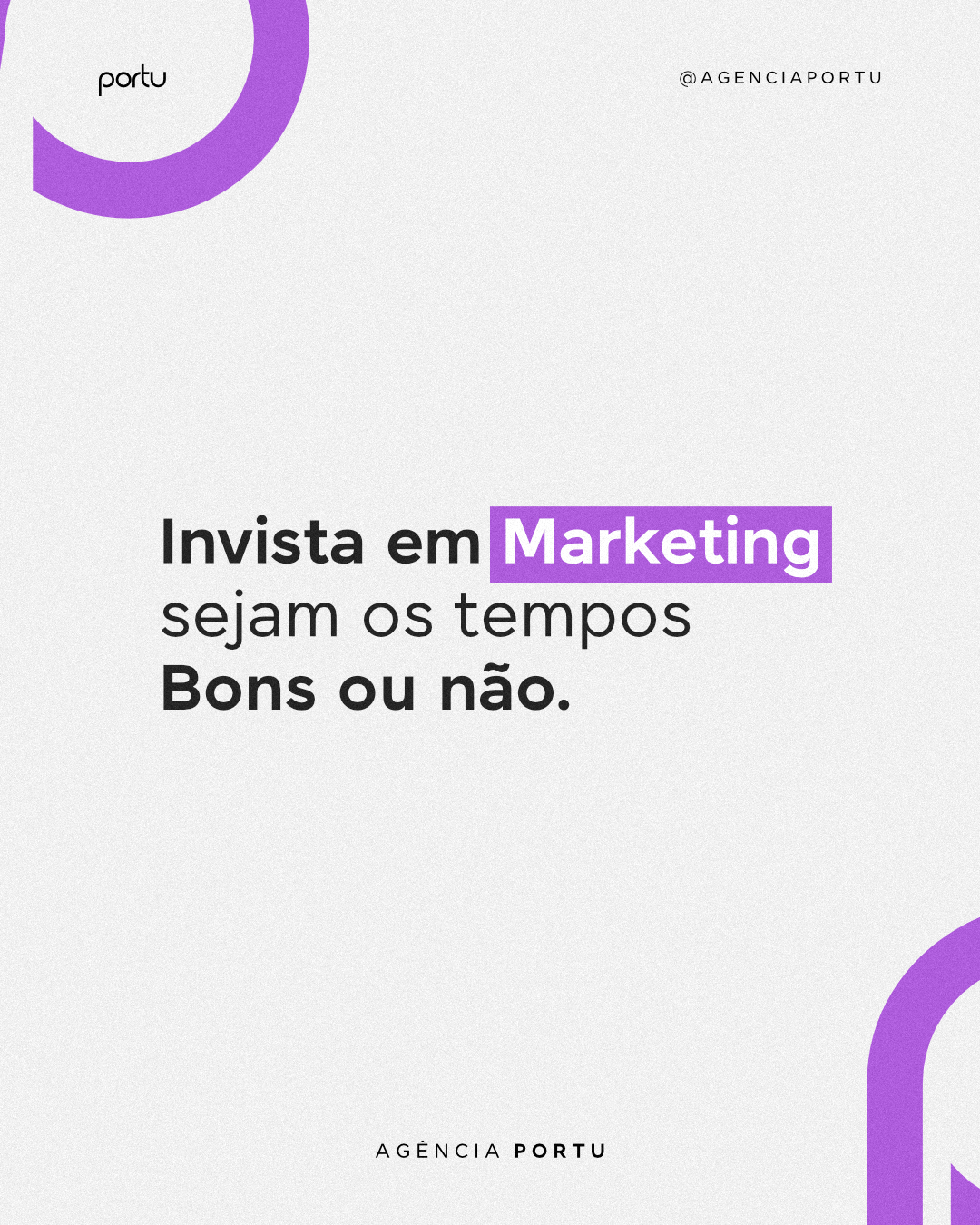 Invista em marketing
