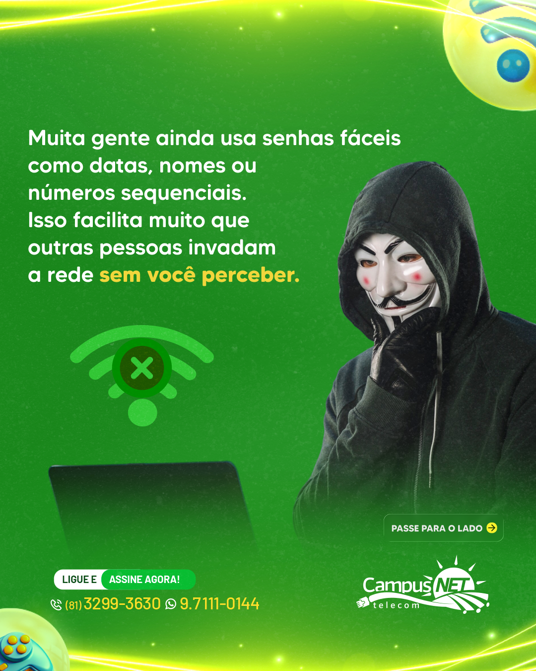 a sua senha do wifi 2