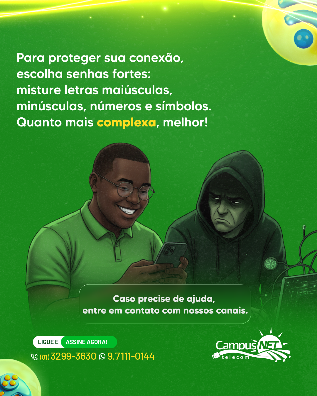 a sua senha do wifi 3